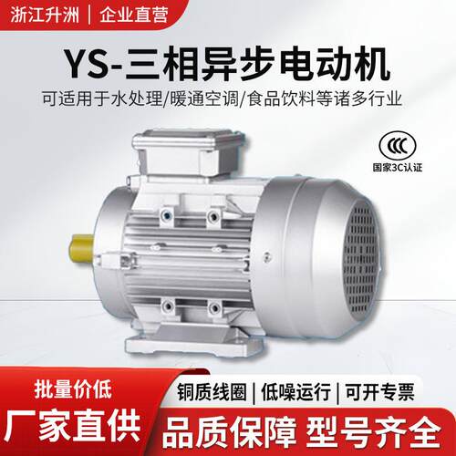 企业直营全铜铝壳电机三相交流冶金水泵矿用三相异步380v高效电机