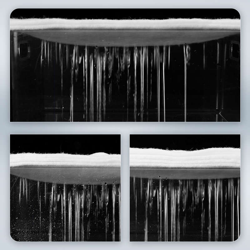 过滤棉鱼缸专用超滤超薄羊绒棉白棉高密净水棉海绵养鱼用品器材