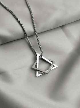 项链男潮嘻哈男生配饰潮牌百搭