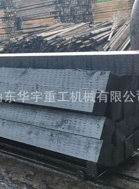 供应黑色浸油木枕160X220铁路岔枕浸油木枕 防腐浸油枕木尺寸可定