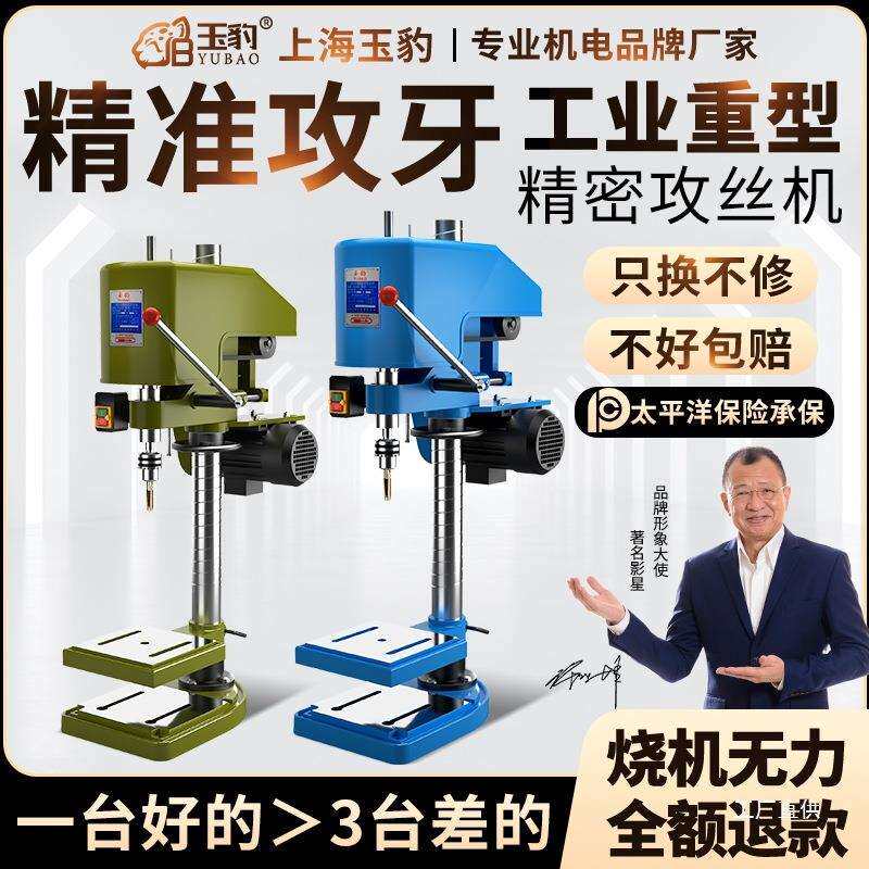 重型工业级台式攻丝机全自动小型电动攻牙机微型SWJ12/16套丝鎏金