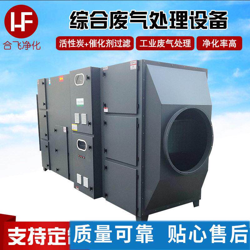 uv光解除油漆异味工业废气处理净化器等离子UV光氧废气净化设备