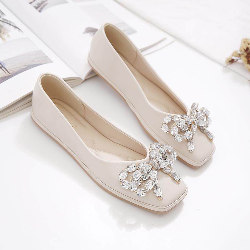 单鞋女2026新款春秋女鞋妈妈鞋子夏百搭豆豆鞋软底船鞋平底0123e,女鞋,乐福鞋（豆豆鞋）,淘宝优惠券,粉丝福利购,淘宝优惠卷