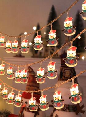 Christmas Tree Toppers Star with LED String Lights Ornaments