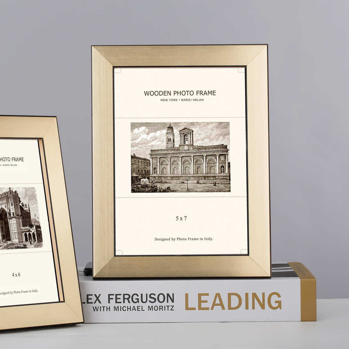 金色相框轻奢精致摆件现代极简桌面装饰像框设计师经典款照片摆台,家居饰品,相框/画框,淘宝优惠券,粉丝福利购,淘宝优惠卷