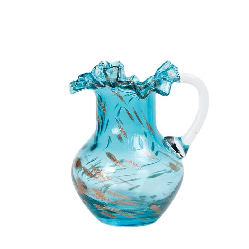 现代简约芬顿花瓶彩色玻璃花瓶水培花插花器摆件客厅玄关餐桌装饰图片