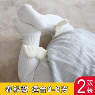 夏女童连体袜中厚 薄款 春秋婴儿宝宝连裤 袜棉纯大pp白色儿童打底裤