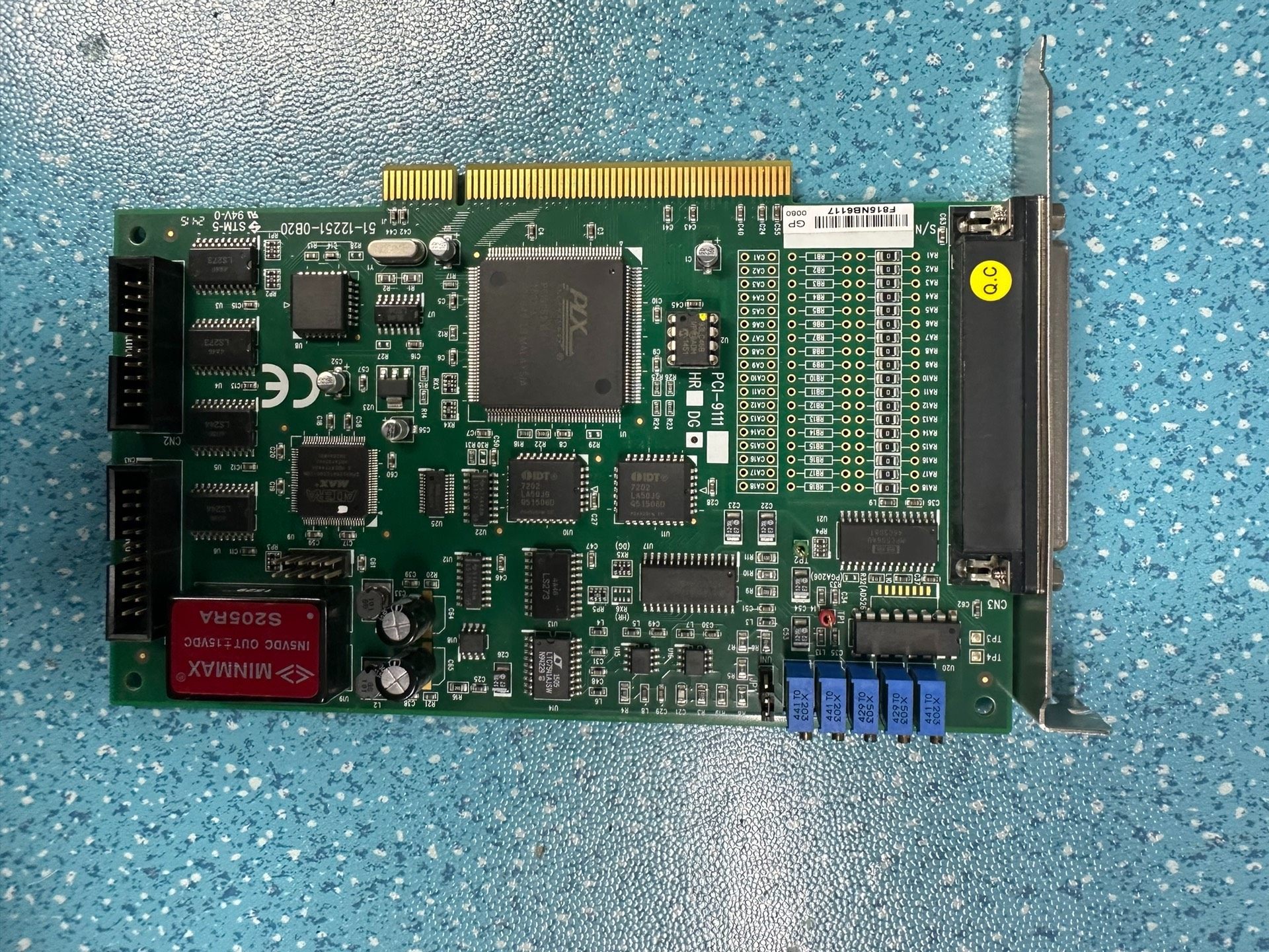 PCI-9111HR DG 16通道12/16位100kS/