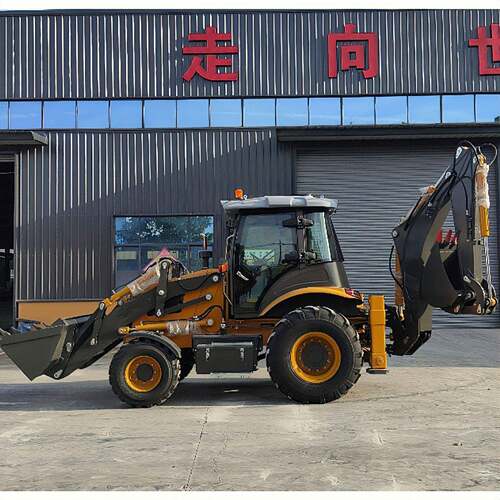 backhoe wheel loader两头忙挖掘装载机铲挖一体机 外贸出口