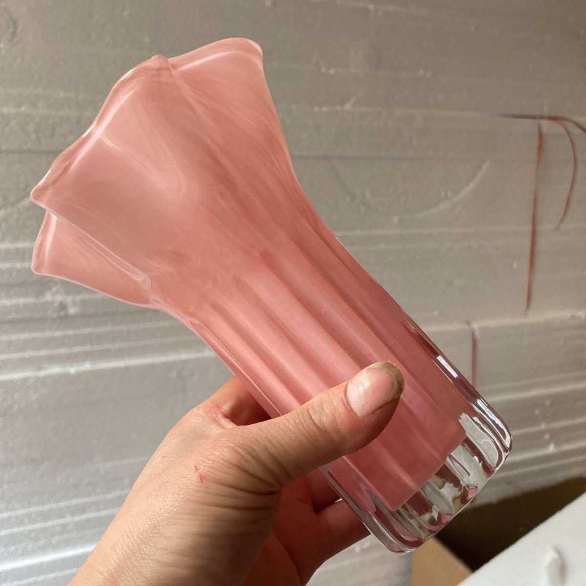 艺术琉璃彩色花瓶摆件现代简约客厅酒店餐桌样板房插花水培玻璃花,家居饰品,花瓶,淘宝优惠券,粉丝福利购,淘宝优惠卷