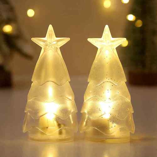 Christmas tree decoration crystal nightlight decoration 夜灯