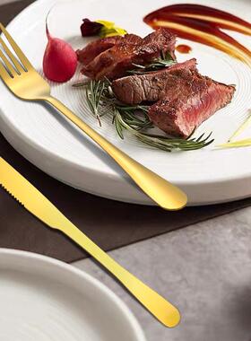 western other tableware steak cutlery set knife fork spoon