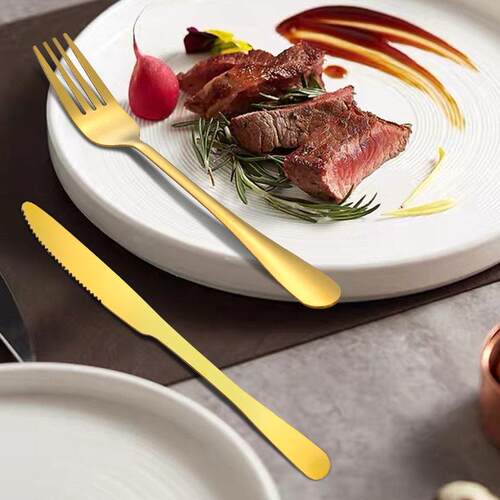 western other tableware steak cutlery set knife fork spoon