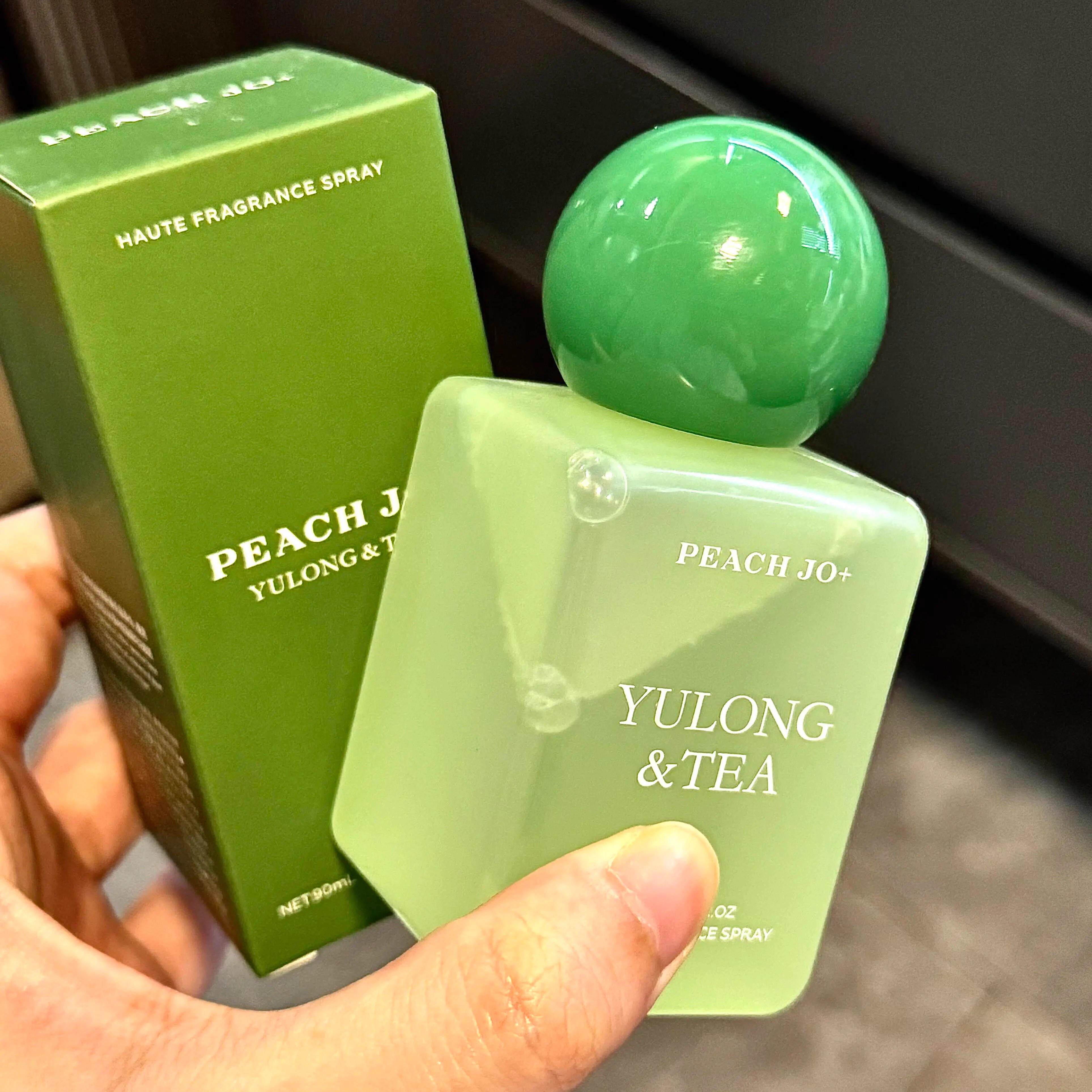 正品PEACHJO+清茶+青茉莉太香了玉龙茶香持久清新衣物香氛喷雾女