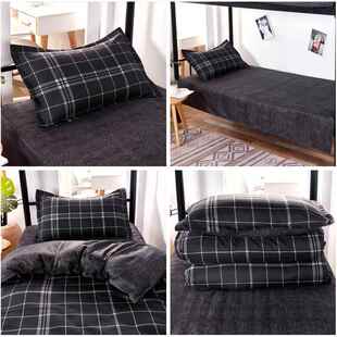 单人上六下铺GHT被子床垫枕头员工用学校床 学生宿套舍件套被褥装