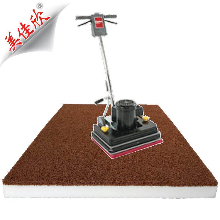 14*28绵FKSn板ch 方形洗地机清洁垫压缩i密胺泡复合百洁布地打磨