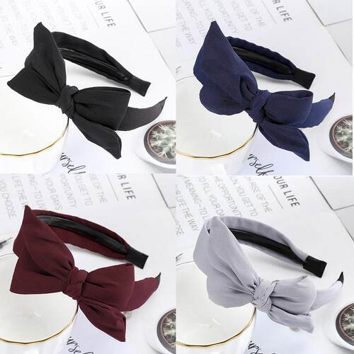 Haimeikang Big Bow Hair Band Headbands For Women Cute Sweet
