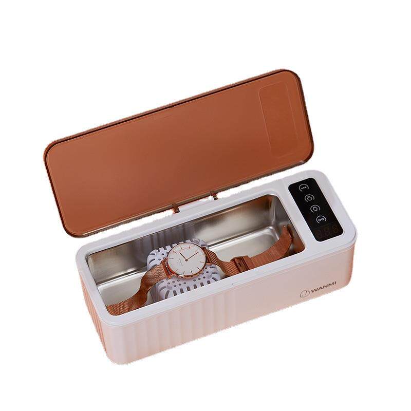 供应超声波清洗机隐形眼镜清理机家用迷你洗牙套首饰震动清洁器