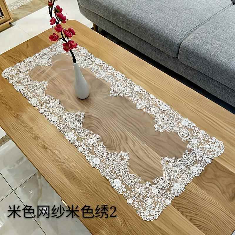 正品高端定制丝绣花桌旗桌布餐桌茶橱几布妆台五斗鞋柜盖巾梳蕾防