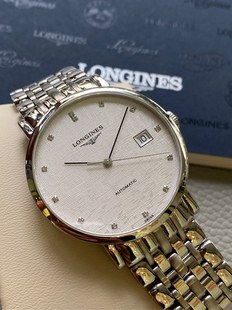 9.8新浪琴博雅系列手表男款L4.810.4.77.6自动机械钻石刻度男表