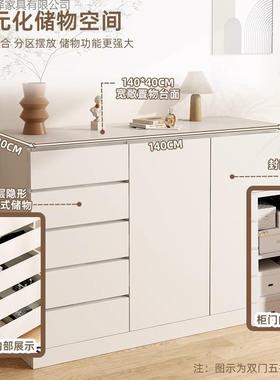 奶油斗柜五风斗柜柜家用抽屉柜子客厅靠墙收落VJB地储物网红卧室