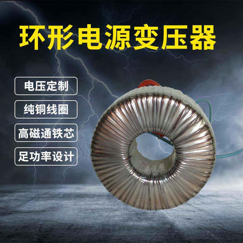 环形变压器220V转12V24V110V隔离电机控制电源功放静音音响1000W