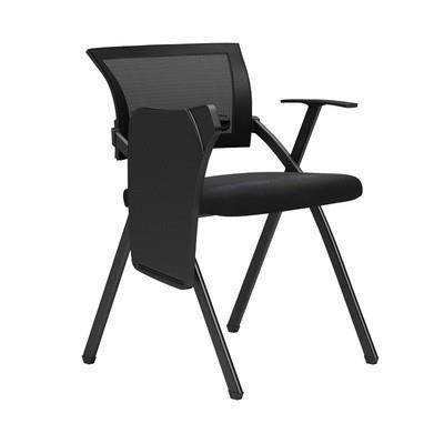 折叠培训椅子带桌板带写字板培训室办公室椅子会议椅带折叠写字板