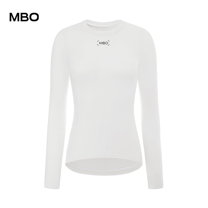 高档M子保BO女暖长袖打底衫B50秋冬透气保暖骑行排汗1衣装备