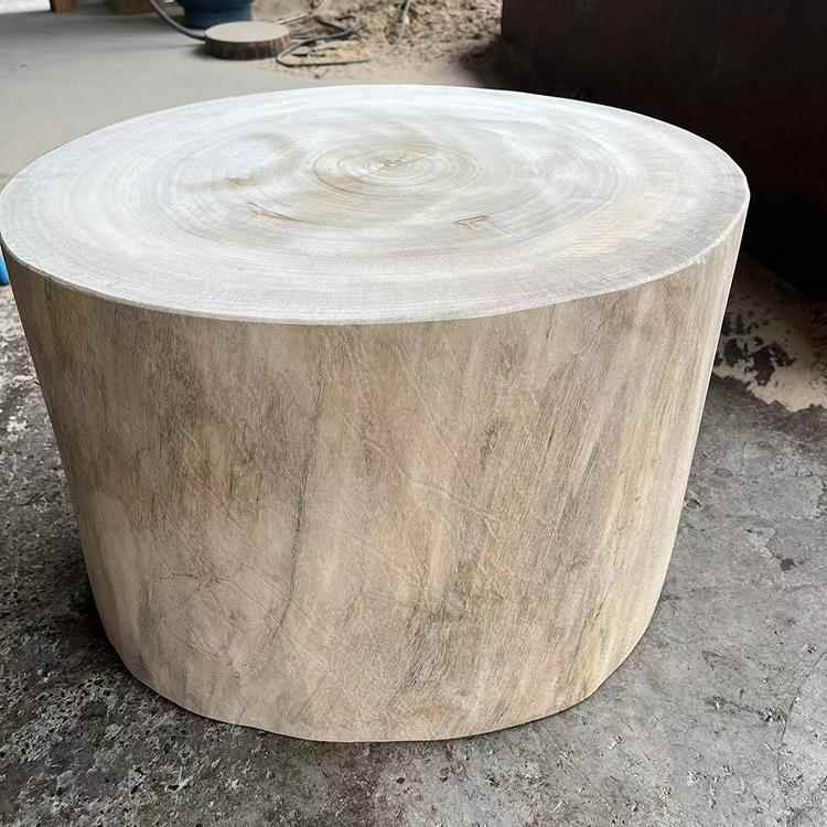 香樟木墩树墩凳子实木墩子根雕原木树桩木桩底座茶几茶桌圆木凳子