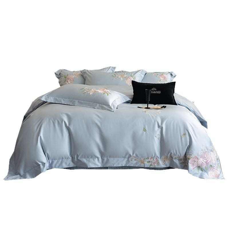 床上用品四宾馆刺绣长绒棉棉笠件套全套件床单厂家直销被套床酒店,床上用品,床品套件/四件套/多件套,淘宝优惠券,粉丝福利购,淘宝优惠卷