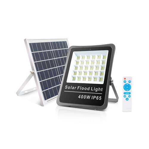太阳能灯庭院灯LED太阳能投光灯新农村家用太阳能路灯100W投光灯