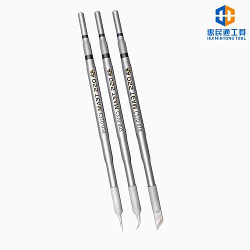 速通OSS恒温焊台通用C210 T26D烙铁头发热芯直尖弯头刀头