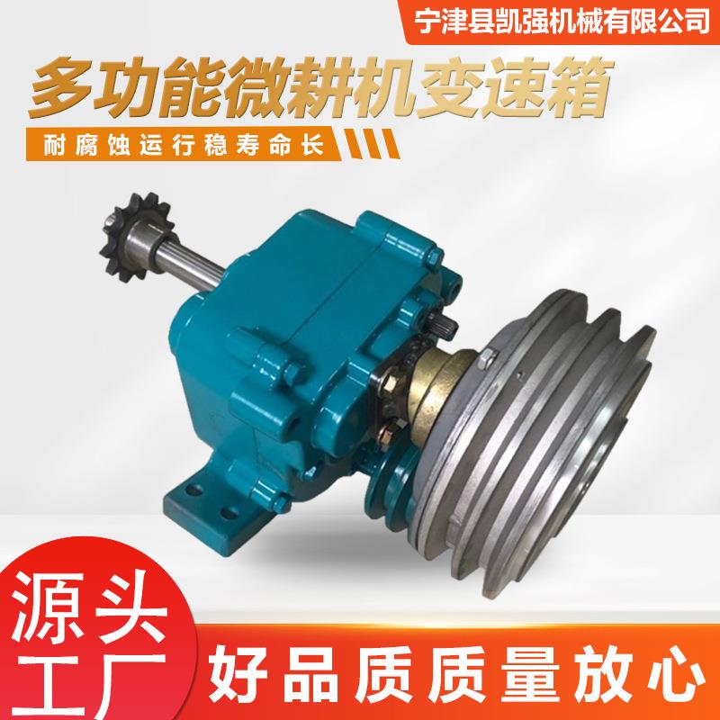 变速箱厂家直供小型打药机微耕机干式离合齿轮箱农机小型减速箱