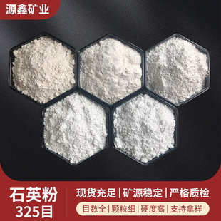 高填充高白325目 200目硅微粉涂料陶瓷用石英粉分散性流动硅微粉