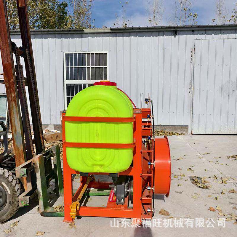 果园高压风送式喷药机四轮拖拉机后悬挂喷雾机梨树桃树打药机