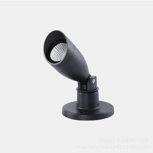 LED插地射灯户外园林景观灯别墅庭院草坪防水工程亮化COB小照树灯