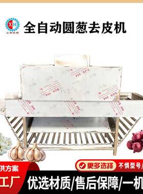 心和不锈钢洋葱脱皮机气动原理不伤料干法圆葱去皮设备