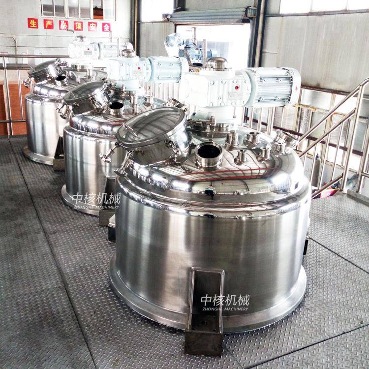 高速搅拌罐ZJP-1000化妆品洗发水洗衣液乳化罐镜面抛光