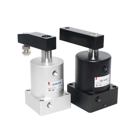 气动90度旋转气缸ACK转角下压夹紧气缸SRC25/32/40/50/63X90-R/L