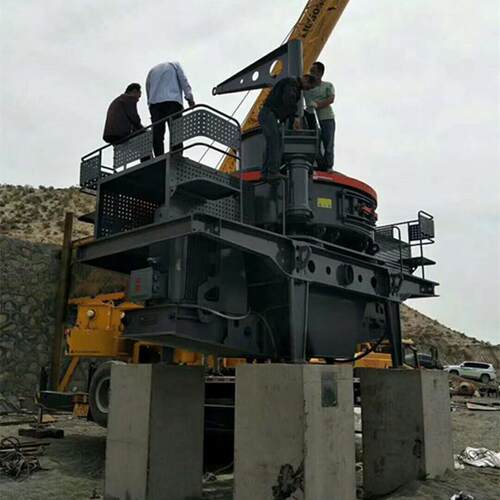 柏沃销售1145型冲击式破碎机建筑鹅卵石制砂生产线