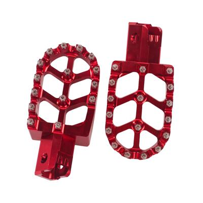 摩托车电动车CNC铝合金脚踏改装适用CR/CRF/125/250/500/230/450R