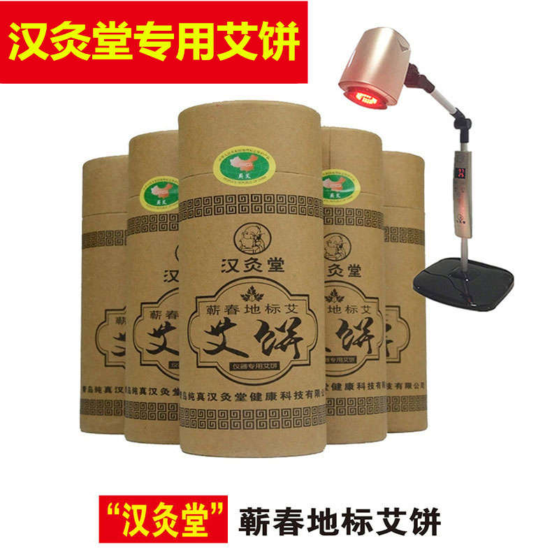 汉灸堂家用智能遥控艾灸仪器立式悬灸仪圆形两孔八卦专用艾饼蕲春