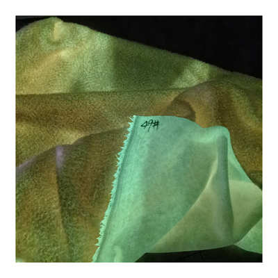 夜光大珍珠绒49夜光边纶夜光水晶超柔夜光布特色变色荧光厂家现货