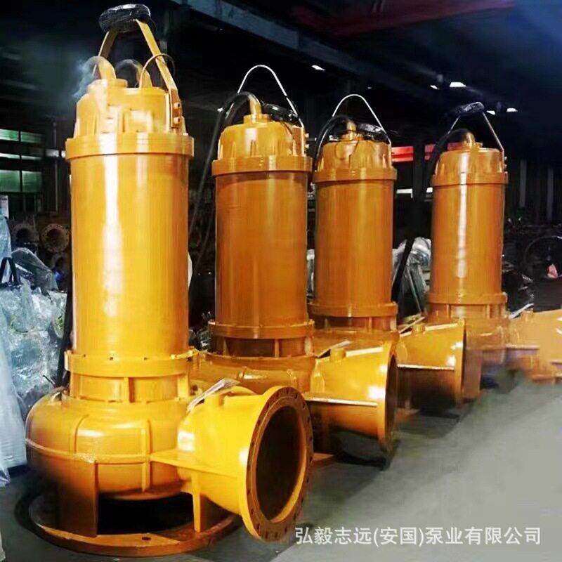 WQ国标工程款潜水泵排污泵污水污物潜水电泵无堵塞大功率抽水机