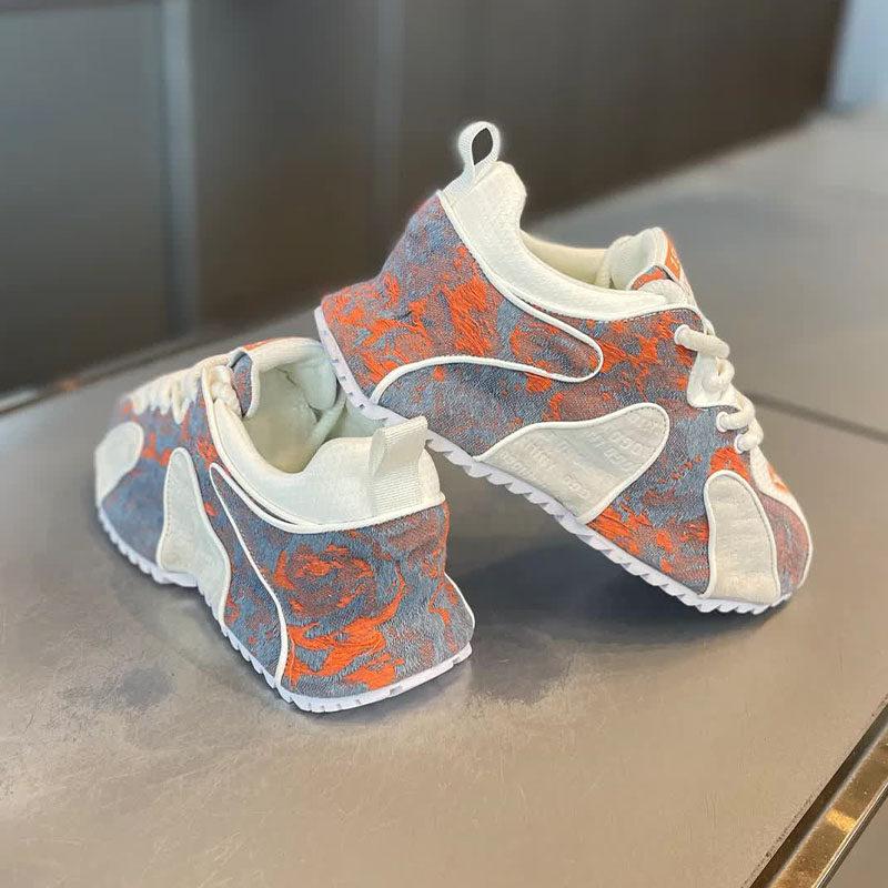 潮人出行不可少Minimalism Aquaman轻便帆布休闲老爹鞋民族风男鞋