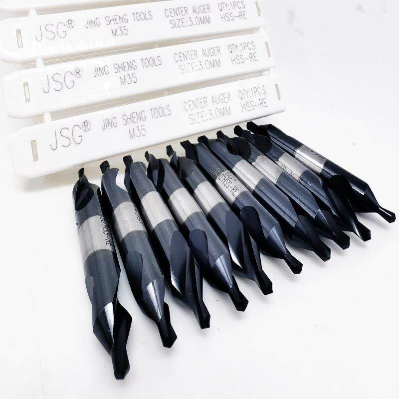 精声JSG 中心钻m35RE涂层黑色超硬高速钢中心钻A1-A2-A3-A4-A5-A6