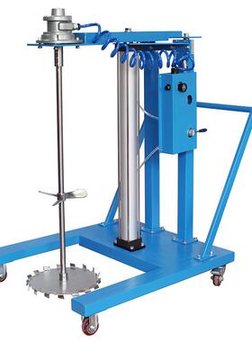 自动气动升降阿搅拌机电动高速塞分散器AMN6-TU油漆涂桶料树脂吨