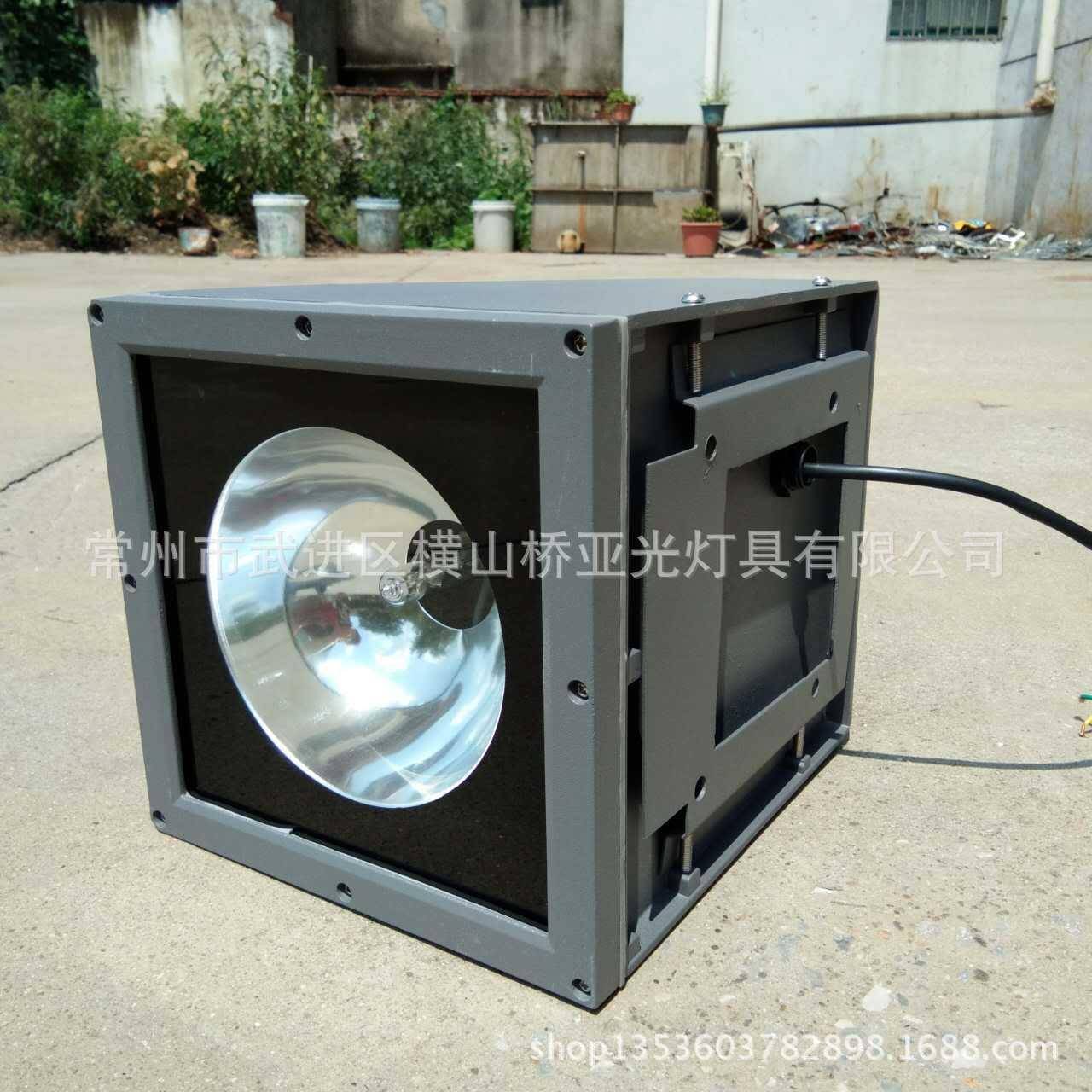 聚光型洗墙灯户外投光灯70W100W150W金卤灯半圆弧壁灯聚光投光灯