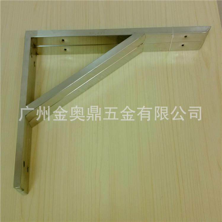 不钢撑方管9大理石001三角支架微锈波炉托架0度直角九比架定 制