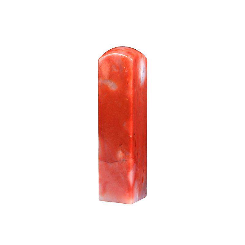 老挝石素章刻章手工篆刻石料青田石寿山石印章一物一图2.0-2.5cm